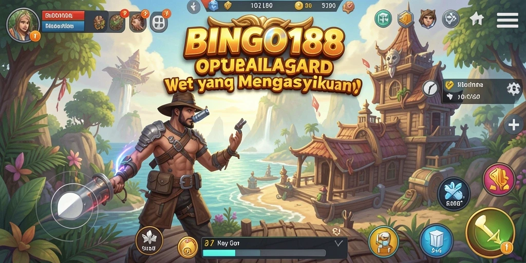 Tampilan gameplay BINGO188 yang memukau dalam dunia Open World.