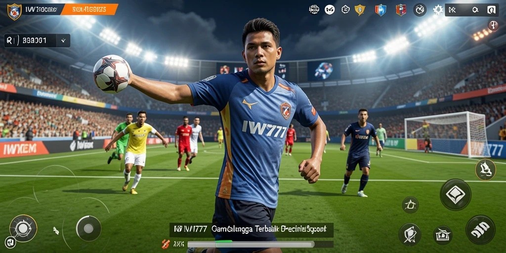 Gameplay IW777 menampilkan momen seru dari pertandingan olahraga penuh aksi.