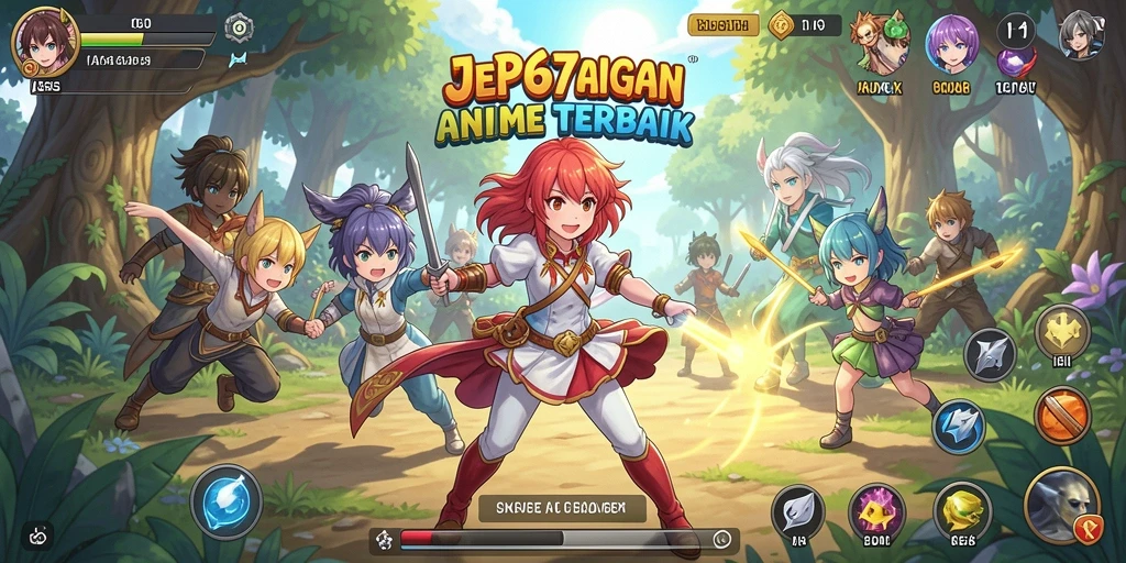 Tampilan gameplay JP6789 yang penuh warna dan karakter menarik.