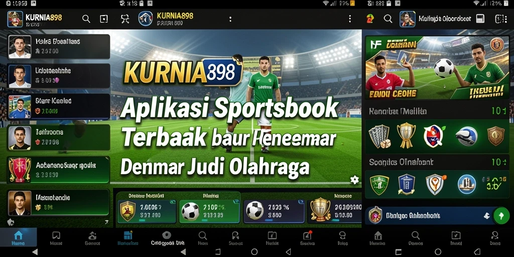 Tampilan menarik dari gameplay taruhan olahraga KURNIA898.