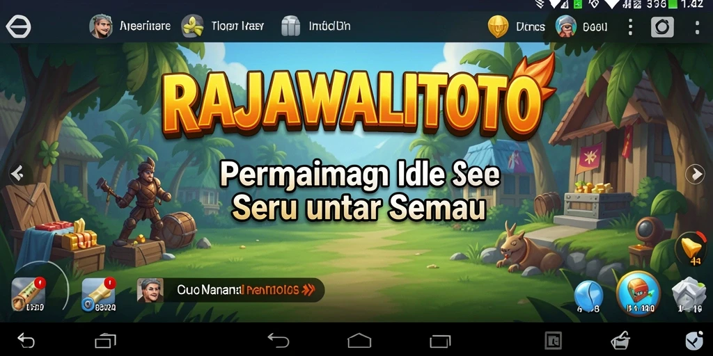 Tampilan gameplay RAJAWALITOTO yang menarik dan interaktif.