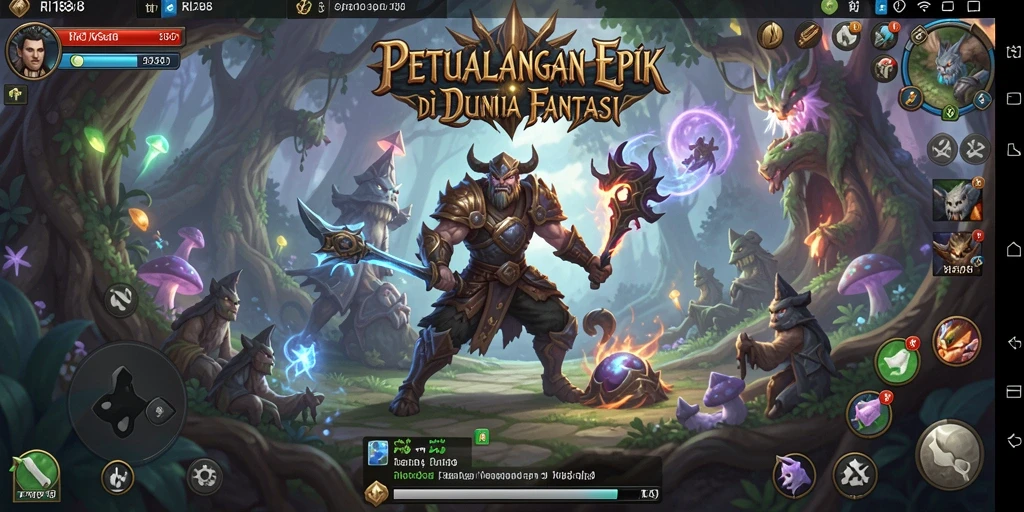 Gameplay RI188 menampilkan petualangan seru dan beragam tantangan.