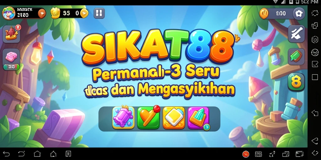 Tampilan gameplay seru dari SIKAT88 dengan grafis yang menarik.